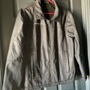 ZeroXposur Men's Dark Gray Lightweight Zip-Up Jacket